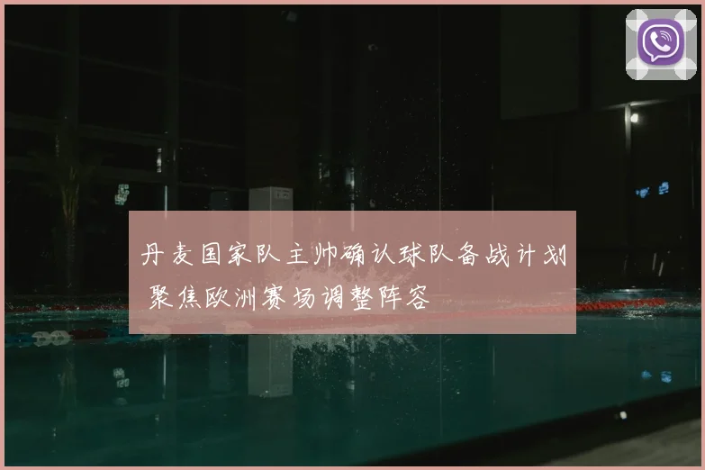 丹麦国家队主帅确认球队备战计划 聚焦欧洲赛场调整阵容